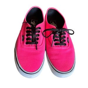 Vans pink shoes